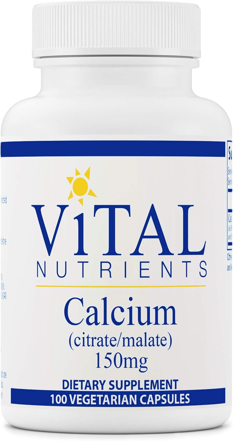 Vital Nutrients Calcium (Citrate/Malate) Most
