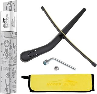 Rear Wiper Arm Blade Nut Set Replacement for Volvo XC90 T8 Hybrid Inscription Momentum,XC90 T6 R-Design 2015-2018,Rear Windshield Cover Accessories, Back Window Cap Assembly