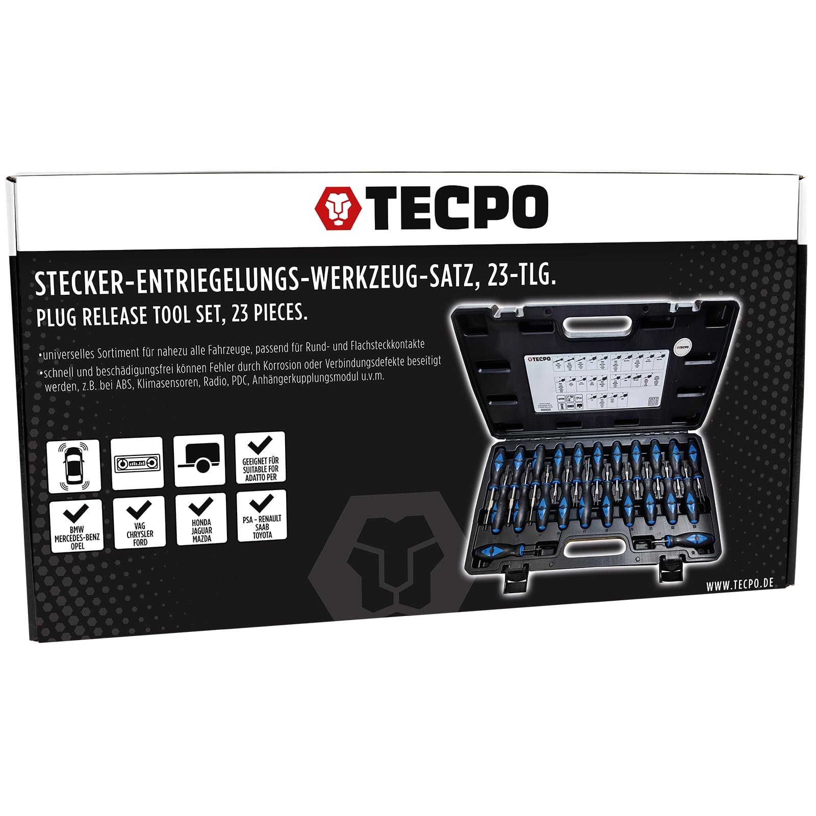 KANGWFAN 2-tlg. Stecker Abzieher Werkzeug - Für VW, Audi, Porsche