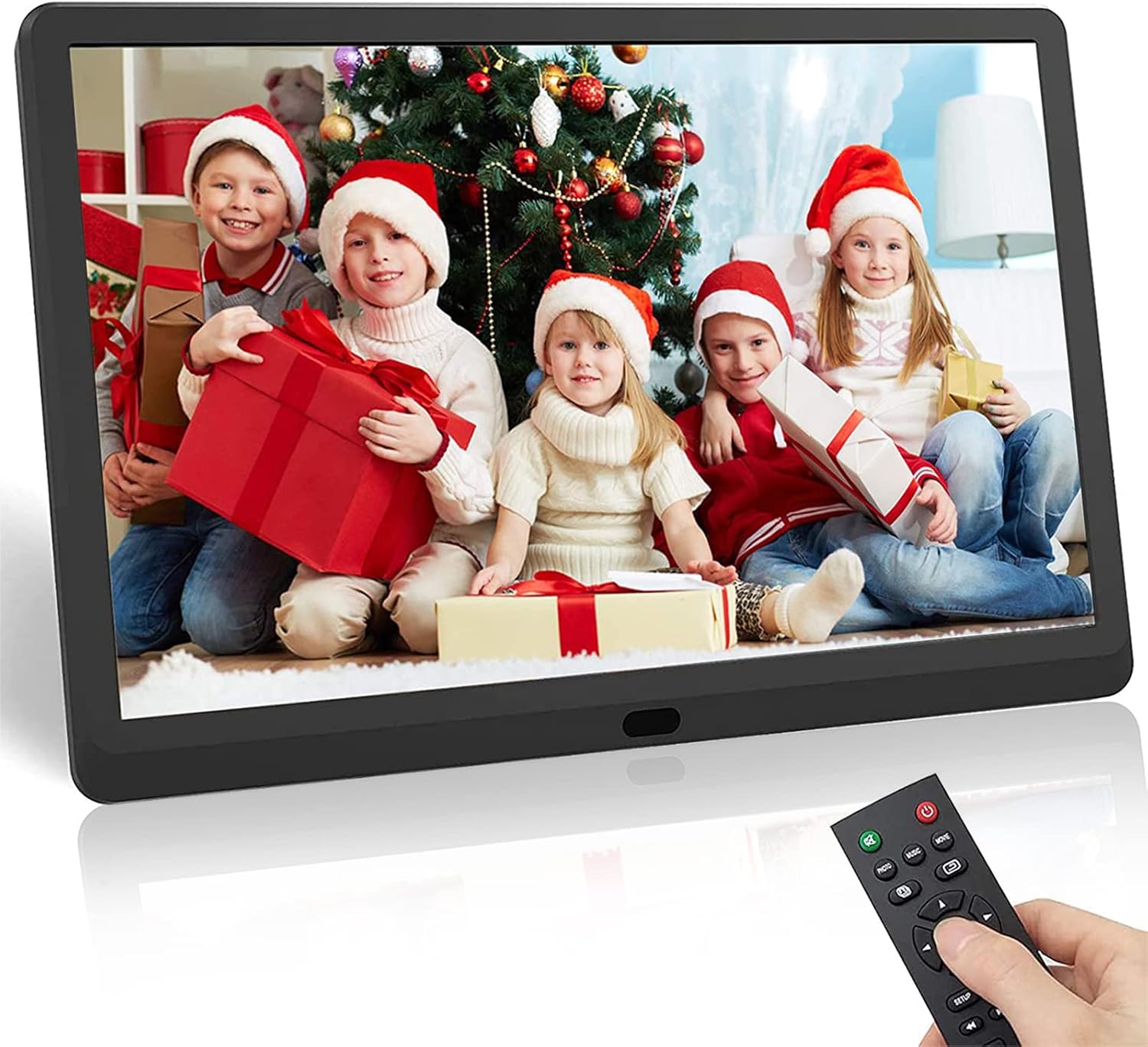 Digital Picture Frames 10 inch, Wall Mount Digital Photo Frame with