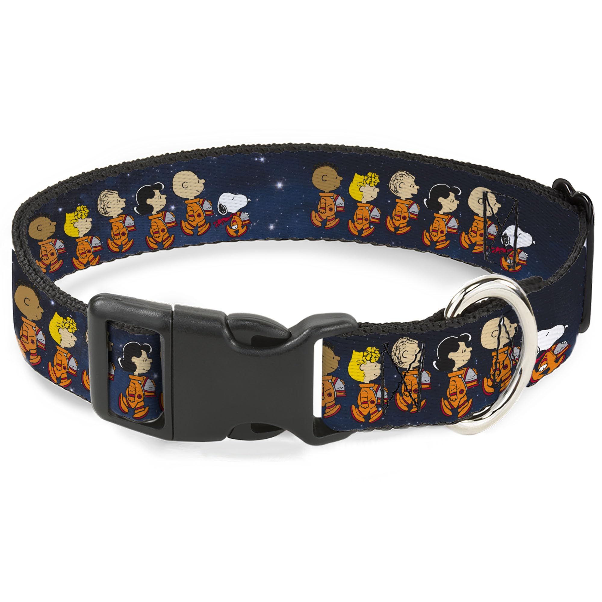 Collier chien Snoopy astronaute bleu 33-43cm Peanuts