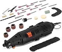 Vista 1 de WEN 23101 Herramienta giratoria de velocidad variable de 1 amperio con más de 100 accesorios
