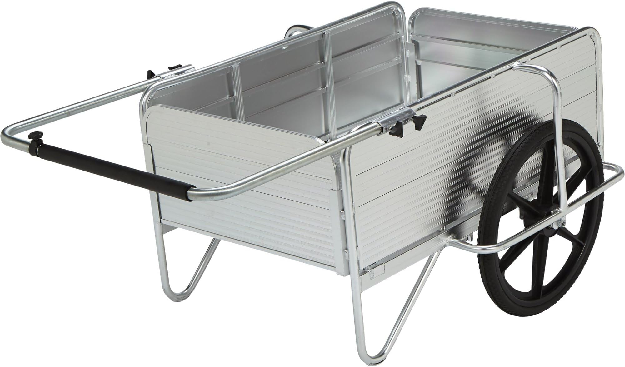 Strongway Aluminum Garden Cart - 330-Lb. Capacity, 5.72 Cu. Ft. 52in.L x 35in.W