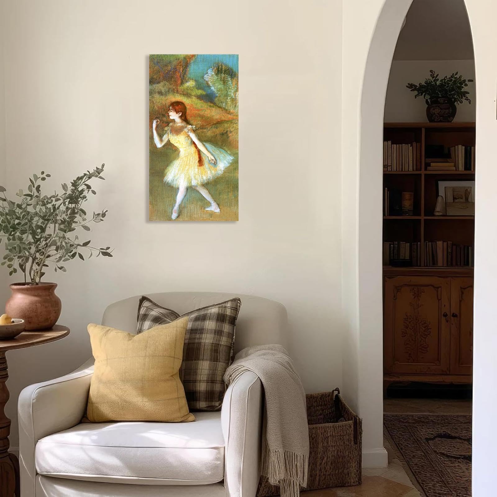 Amazon.com: SDYJ6GSW Edgar Degas Prints Dancer Giclee Canvas Art