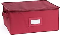 Vista 114 de Covermates Keepsakes - Caja de almacenamiento con cremallera superior - Poliéster resistente - Asas reforzadas - Diseño apilable - Almacenamiento