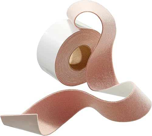 Rollo de moleskin adhesivo de algodón suave para piel, pies, cuerpo, ampollas, callos, callos (2 pulgadas x 15 pies); Moleskin para pies (1)