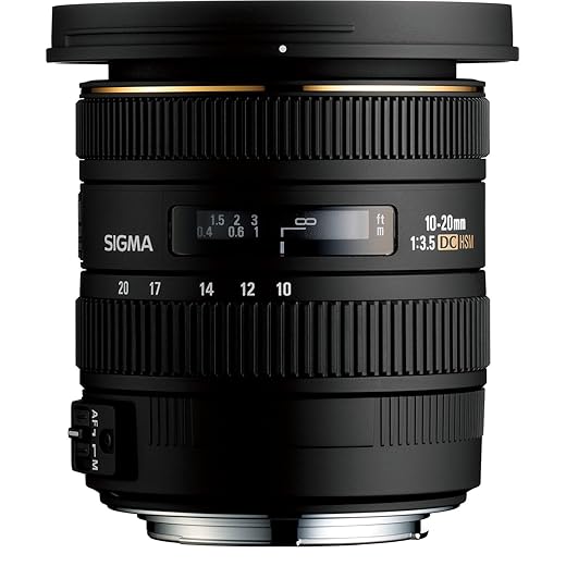 Sigma 10-20mm f/3.5 EX DC HSM ELD SLD Aspherical Super Wide Angle Lens for Nikon Digital SLR Cameras