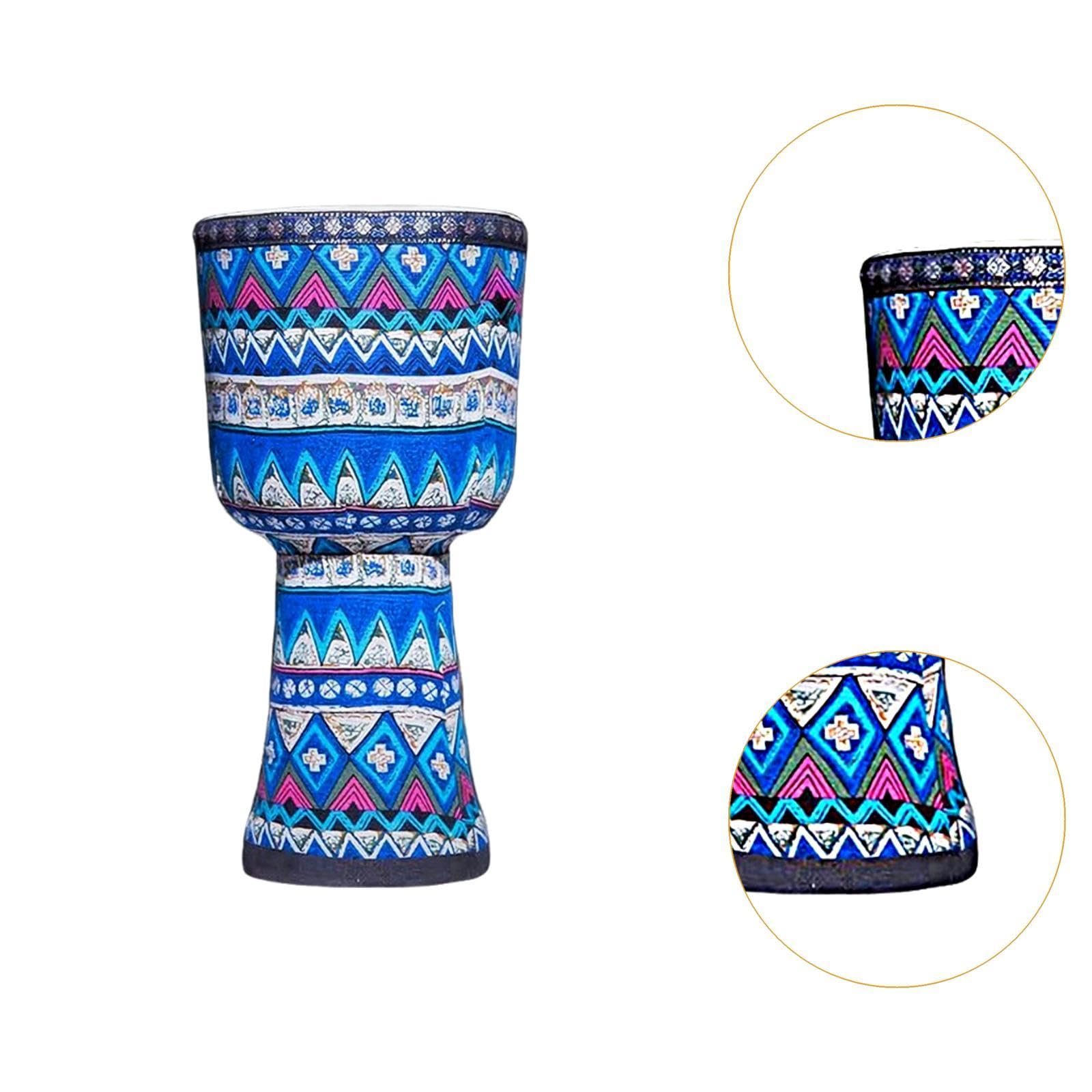 Afrikanische Handtrommel für Anfänger & Kinder, 51 cm (20,1 Zoll) PVC, mit Schultergurt, Musikinstrument für Schule & Zuhause