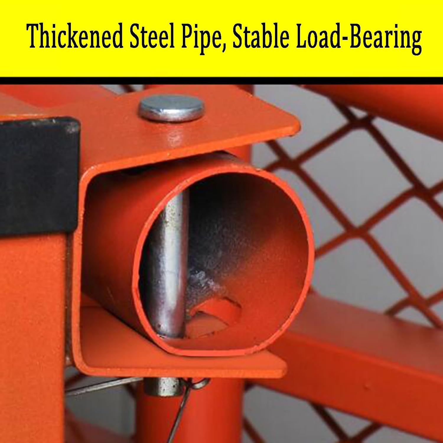Work Platform,Iron Folding Horse StoolPortable Scaffolding,for Home Decoration,Lifting Items,Wall Painting(150x30cm)