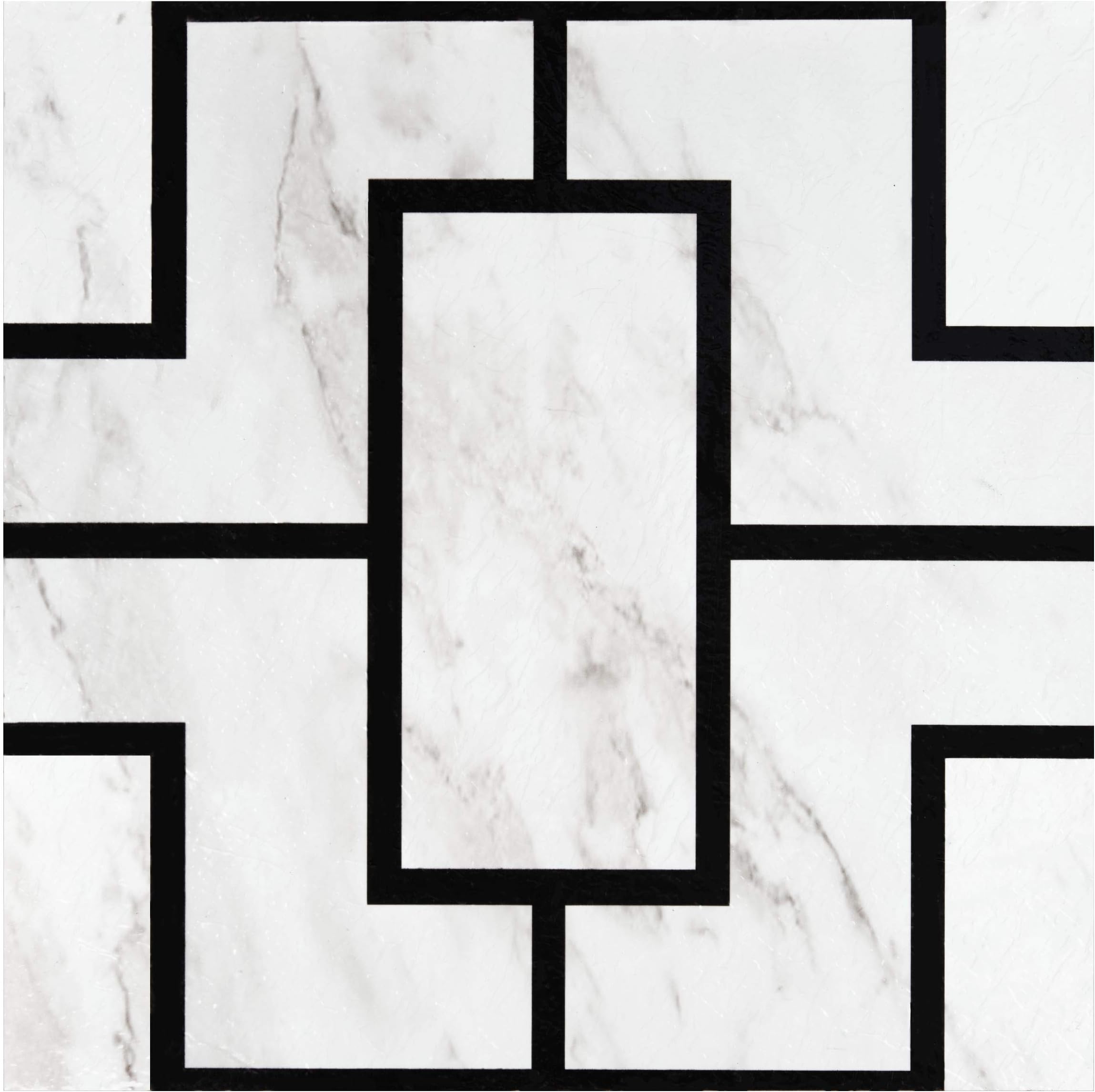 Retro 12x12 Self Adhesive Vinyl Floor Tile - Affinity - 10 Tiles/10 sq. ft.