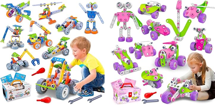 Tsomtto STEM Toys for 4 5 6 7 8+ Year Old Boy Girl Gifts