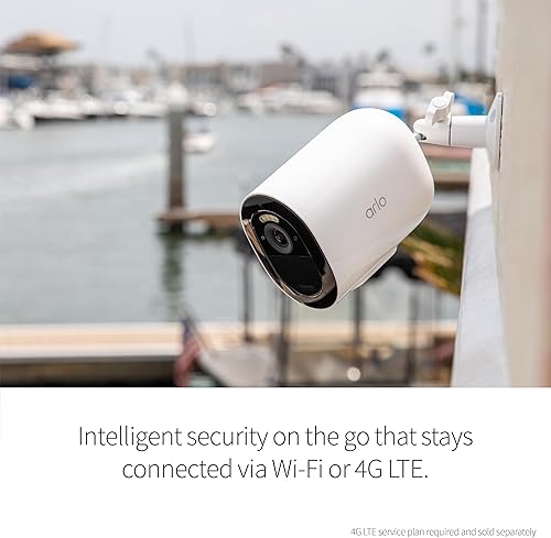 Miniatura 5 de Arlo Cámara Go 2 LTE o Wi-Fi Spotlight cámara de seguridad celular no necesita Wi-Fi requiere tarjeta SIM y plan de servicio no incluidos cámara al