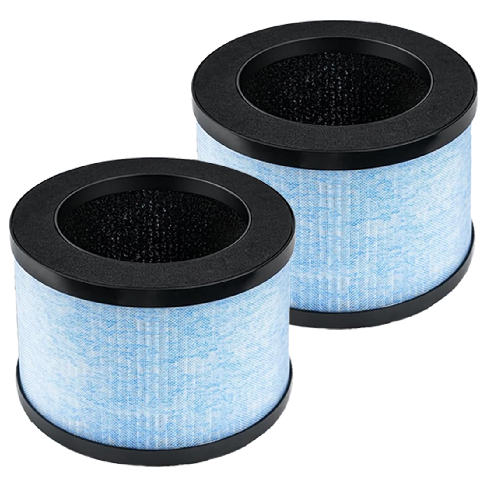 2 Pack JH12 Replacement Filter Compatible with AROEVE DH-JH12 Air Purifier, 4-IN-1 True HEPA & Activated Carbon Air Filter, Replace Part DH-JH12LX