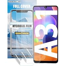 LOOKSEVEN 3 Pack Hydrogel Film For Samsung Galaxy A31 6.4 inch, Transparent Soft TPU Screen Protector, High Sensitivity Protective Film Not Tempered Film