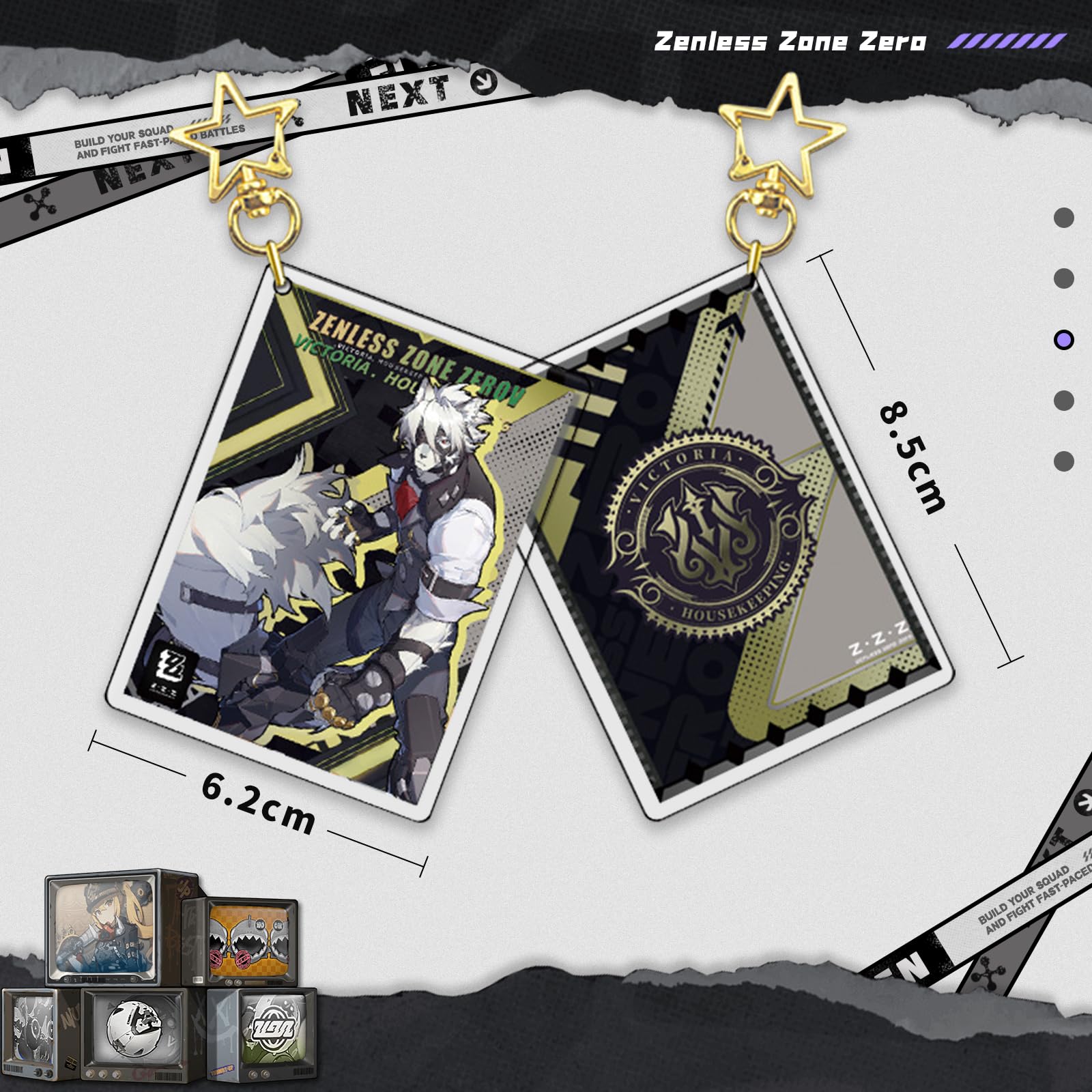 Amazon.co.jp: DIROLVON ゼンレスゾーンゼロ グッズ エレン 福袋