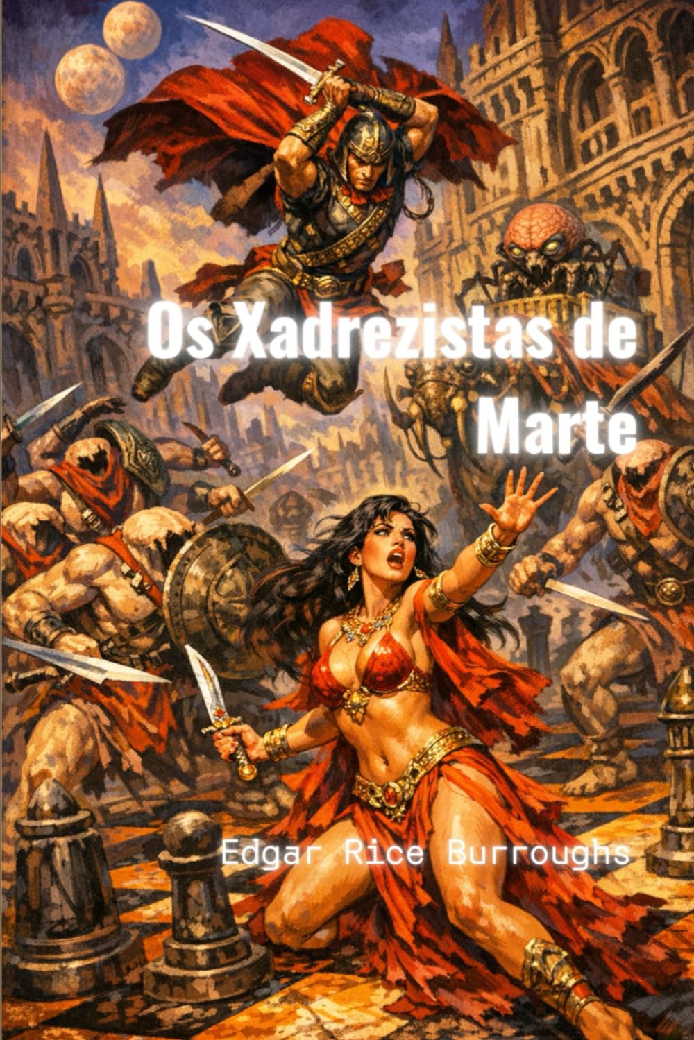 Os Xadrezistas de Marte: Série John Carter de Marte, livro 5 (traduzido)