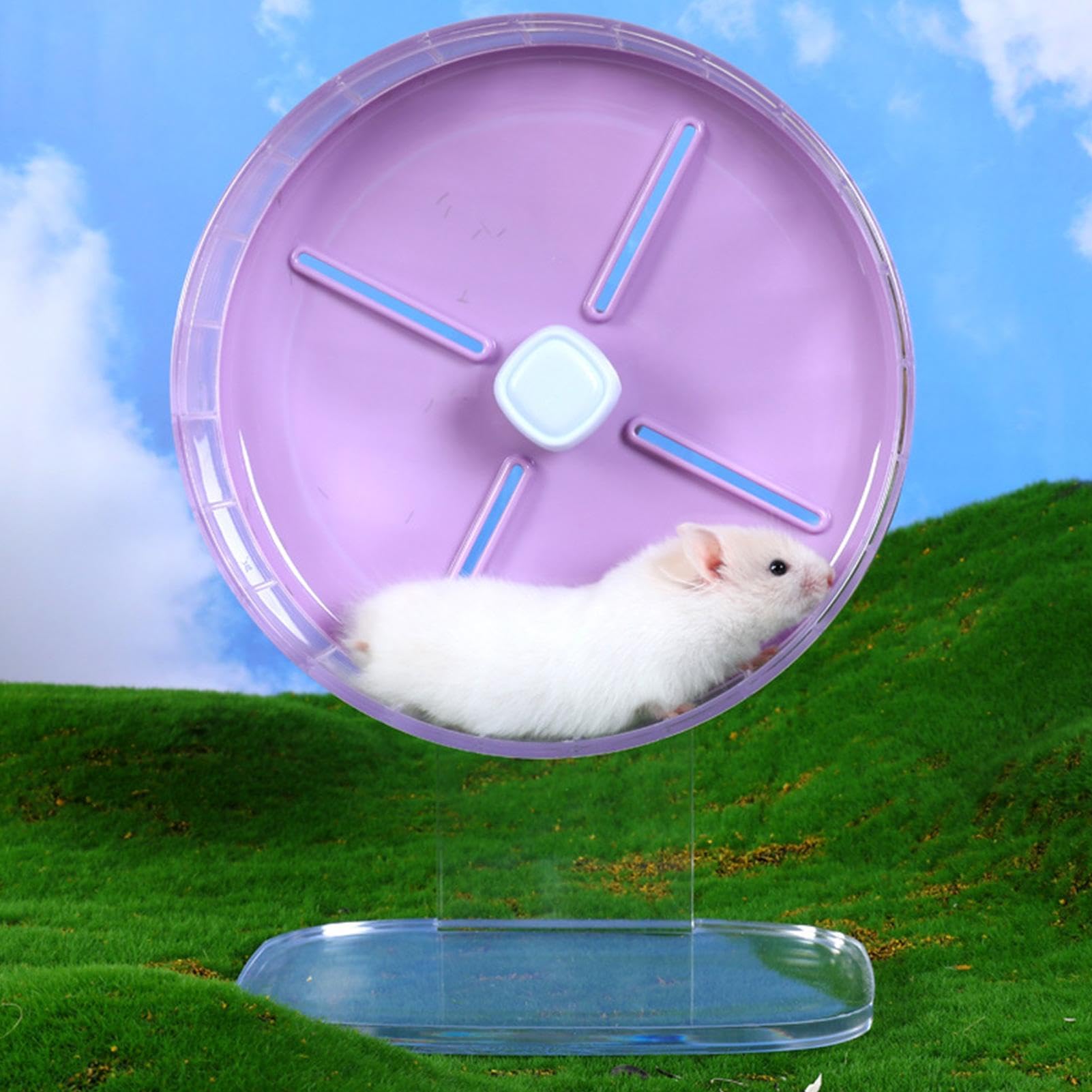 Roue pour hamster de 25 cm avec support réglable