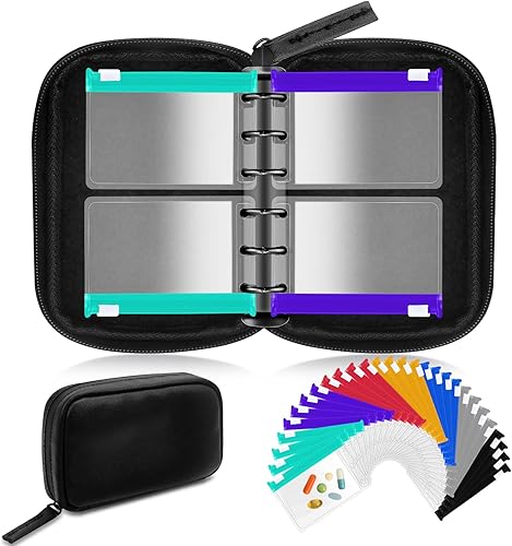 Bolsa organizadora de píldoras a prueba de agua, bolsa de almacenamiento de hojas sueltas con 28 bolsas '1 #', bolsa portátil pequeña de viaje para disponible en Yaxa El Salvador