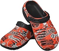 Vista 24 de FOCO Arizona Cardinals NFL Mens Historic Print Clog with Strap