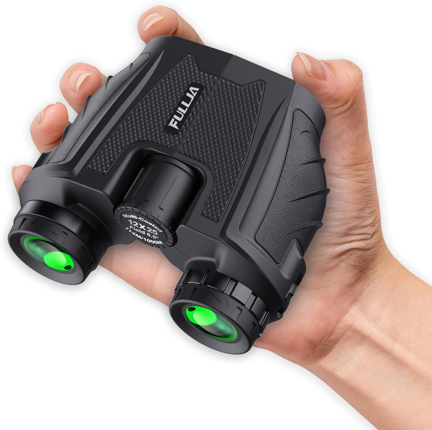 Lightweight CompactPocketBinoculars for Adults Childrens 12x25 Small Binoculars