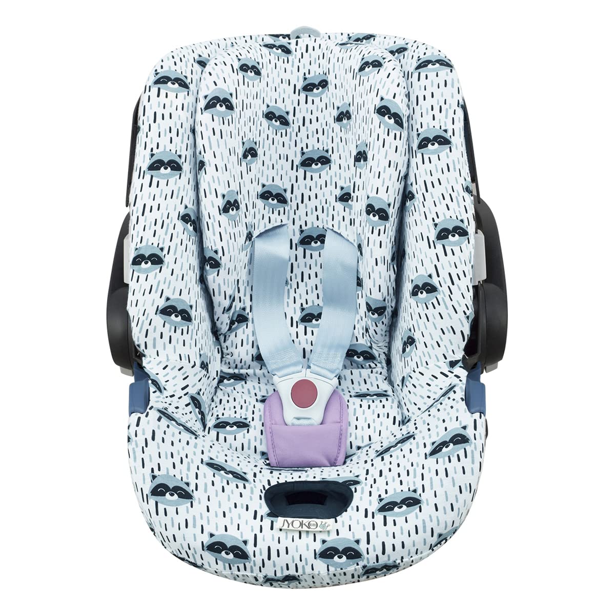 JYOKO KIDS Funda Compatible con Romer Kidfix II XP SICT kidfix2 S, Kidfix Z - Line (CON OJAL, FLUOR HEART) — view 57