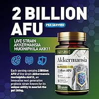 Vista 2 de Built by Nature Akkermansia Muciniphila Probiotic Supplement – 2 Billion AFU - Supports GLP-1, Immune & Digestive Gut Health - 120 Delayed Release