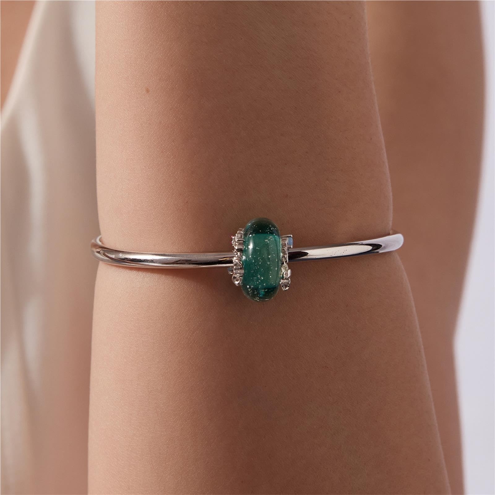Plata 925 Fiesta Campana Guirnalda Charm for Pandora