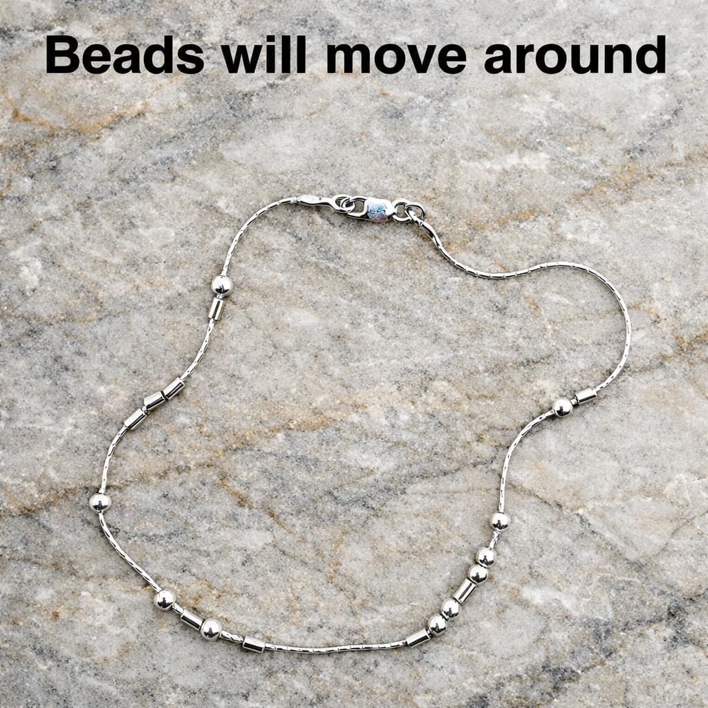 Sterling Silver Custom Morse Code Necklace - Hidden Message Jewelry - Personalized Dot & Dash Word Sterling Silver Morse Code Necklace – Custom Secret Message Jewelry for Women – Personalized Word or Name – Handmade Minimalist Dot Dash for Wife Girlfriend Mom