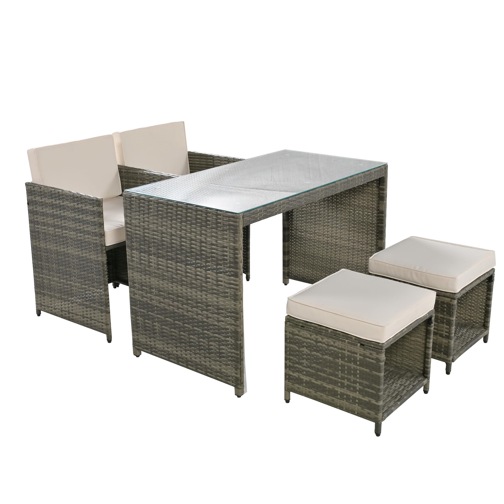 Amazon｜ガーデンファニチャー テーブルセット ガーデン テーブル