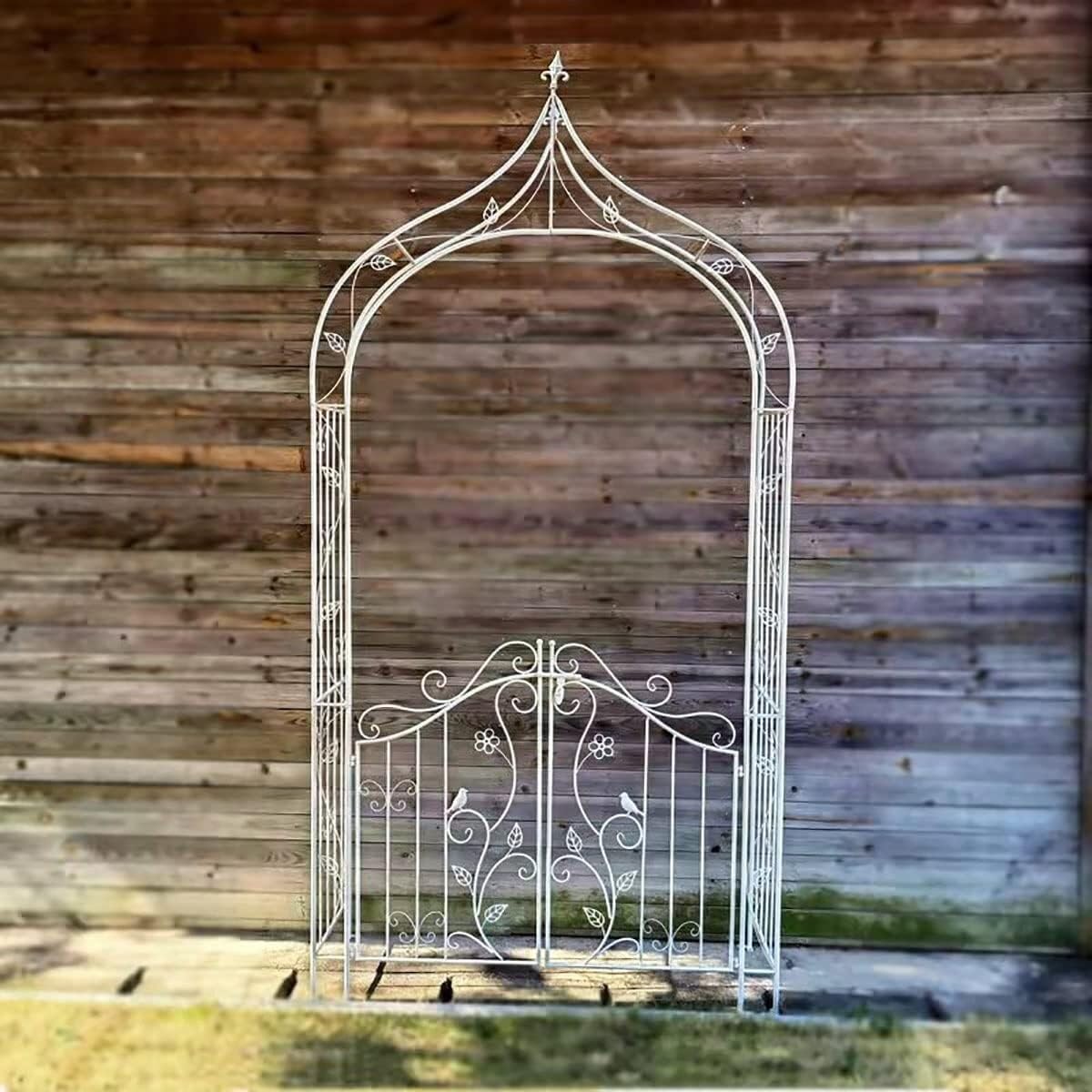 Treillis de Jardin en métal, Arc extérieur for Plantes grimpantes, utilisé for Les vignes de Roses grimpantes, Jardin extérieur