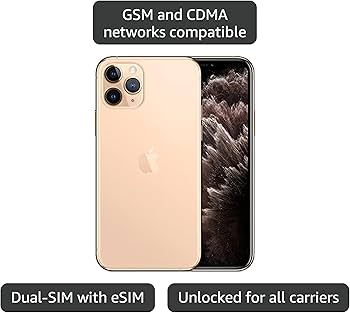 Amazon.com: Apple iPhone 11 Pro, 256GB, Gold - Fully Unlocked