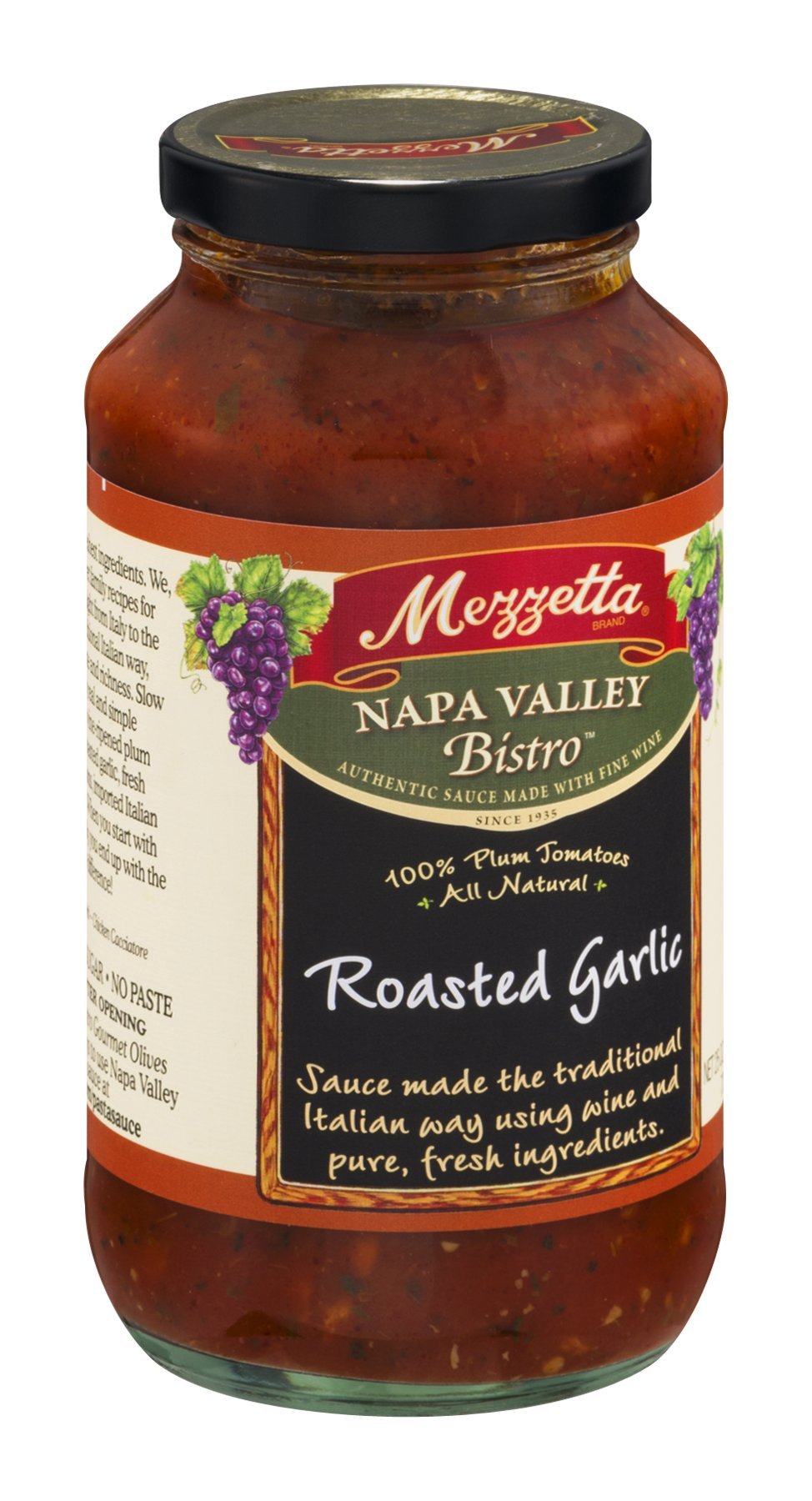 Family Recipes Roasted Garlic Pasta Sauce, 25 Ounce