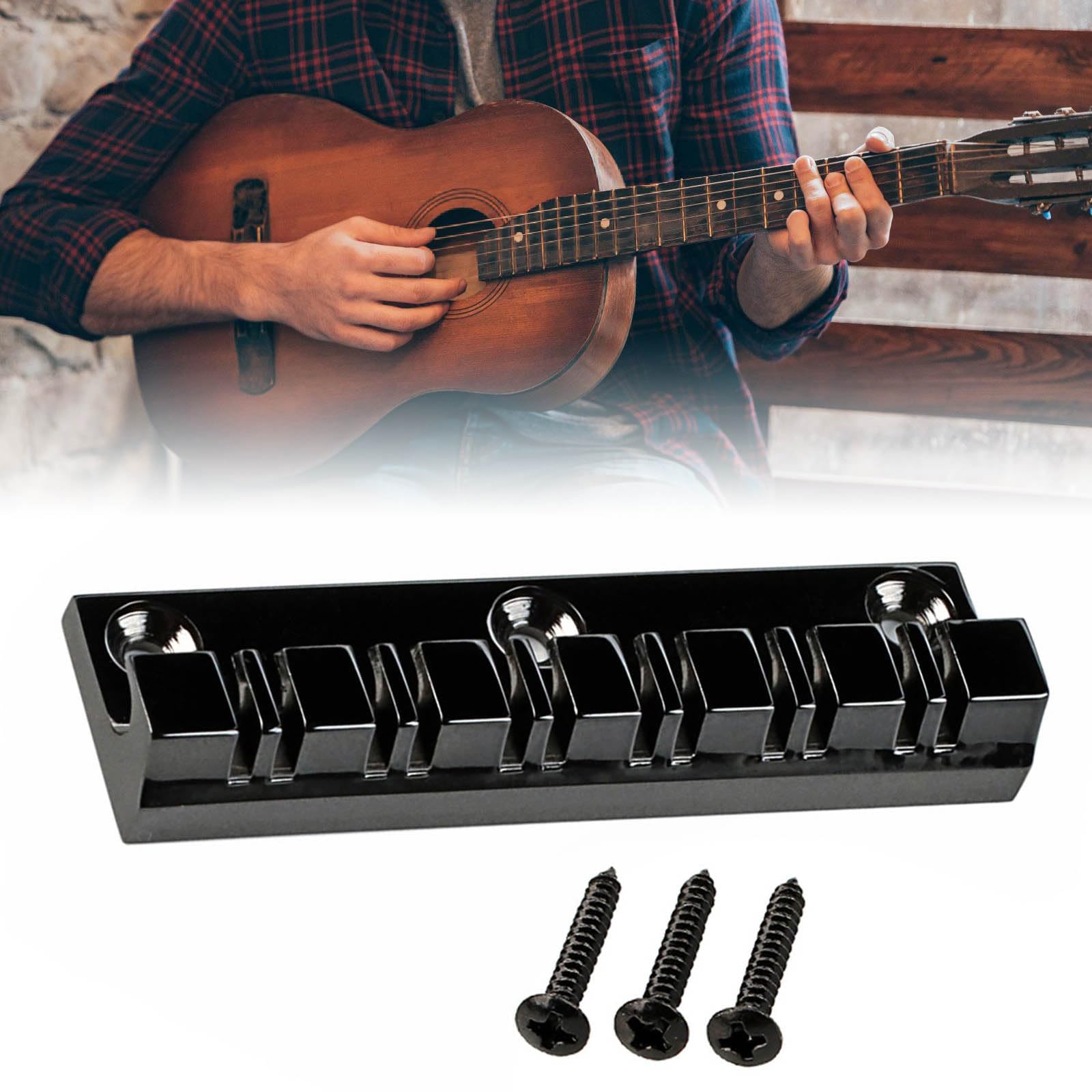 Multifuntional 12 String Electric Bass Bridge Bass Guitar Part Music Instrument Hardware Electric Bass Bridge For Guitar