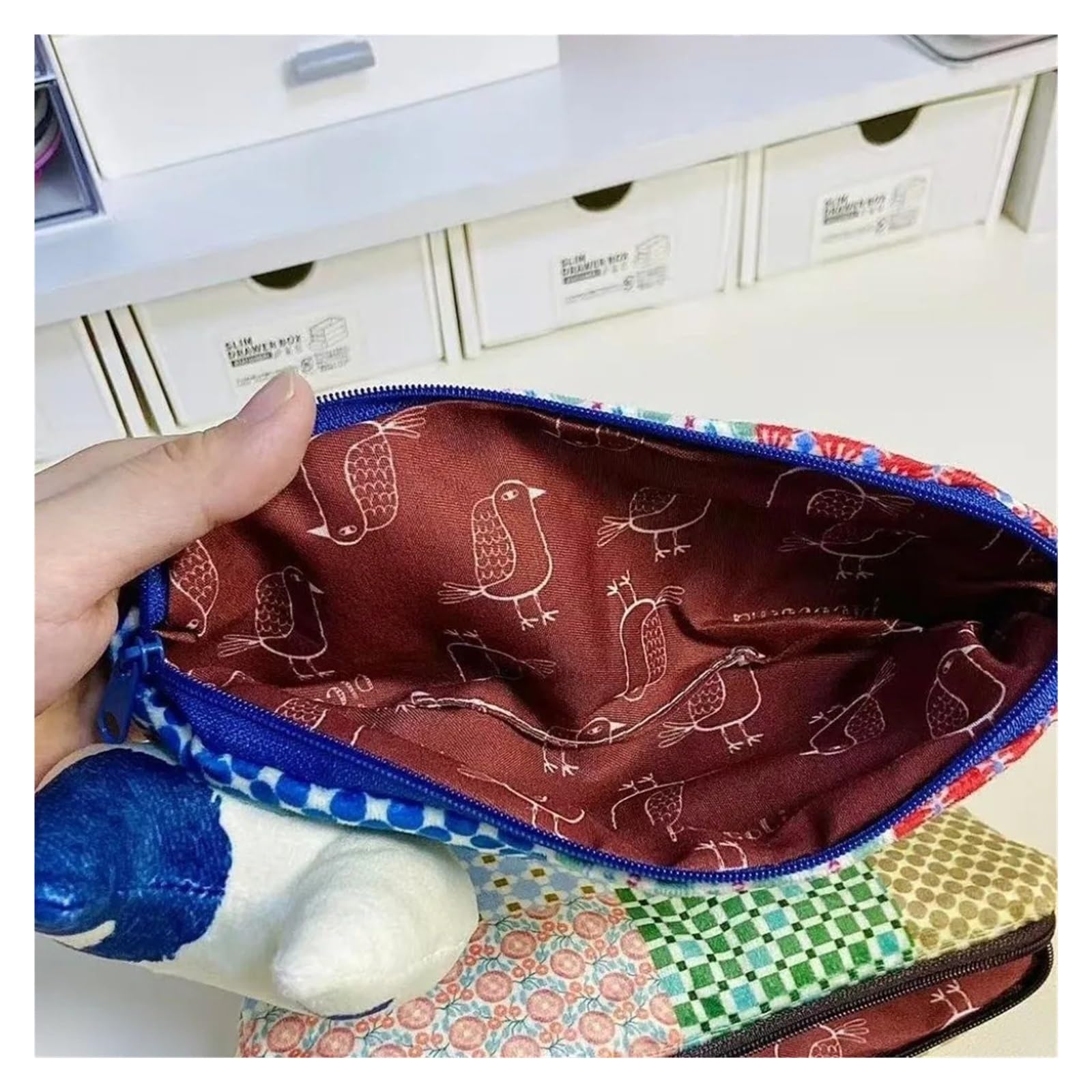 Astuccio for gatti for la scuola | Borsa for il trucco di grande capacità, portatile, multifunzionale, organizer for cancelleria