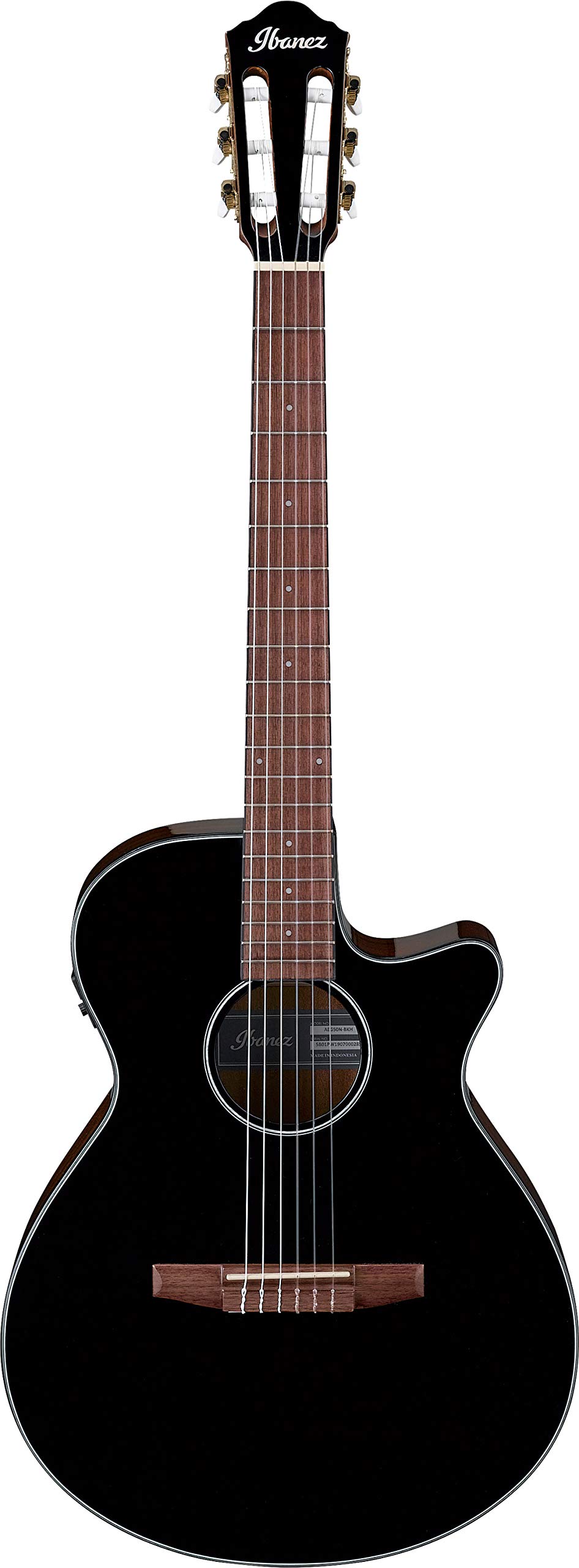 Ibanez AEG50N BK Nylon String - 4/4 Konzertgitarre