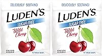 Vista 10 de Ludens Gotas para el Dolor de Garganta, para Alivio Menor del Dolor de Garganta, sin Azúcar Sabor a Cereza Silvestre, 75 Unidades (Paquete de 4)