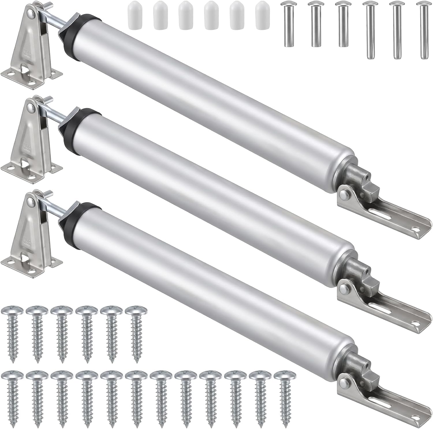 Kit 3 Unidades Cerrador Neumático para Puerta de Malla miniatura 1