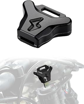 Key Cover for Surron Ultra Bee,CNC Dirt Bike Key Cover Case Shell for Electric Dirtbike Sur Ron Ultra Bee-Black