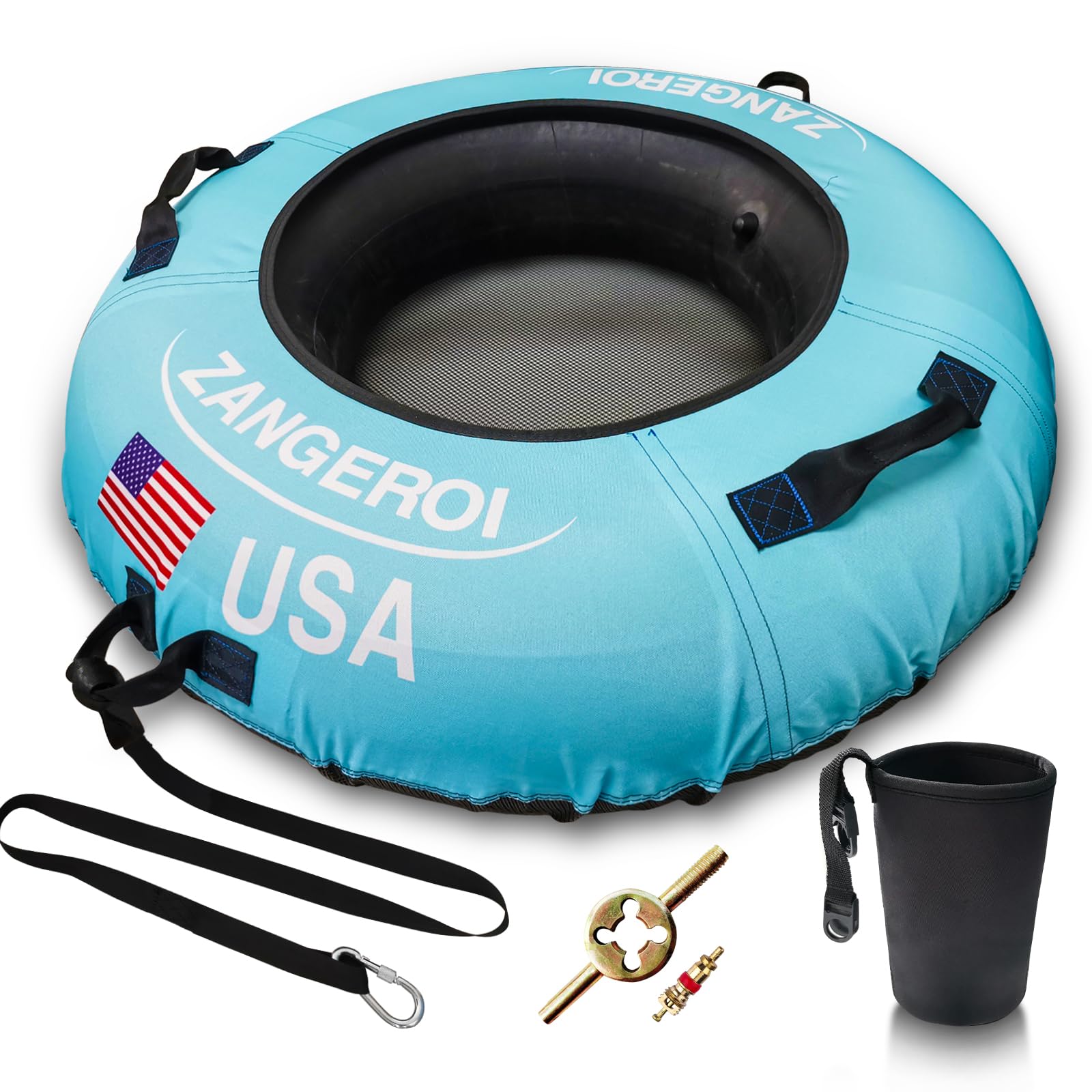 River Tube for Floating Heavy Duty Inner Tube for River River Tube Heavy-Duty Swim and Snow Tube & Inflatable Water Float,River Tube, Sledding Float,