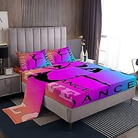 Vista 24 de Feelyou Juego de Sábanas Vintage con Flores Groovy Estilo Retro Sábanas Florales Boho con Sábana Bajera de Bolsillo Profundo para Niños Años 60 70