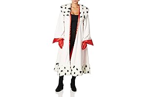 Cruella's Signature White Fur Coat