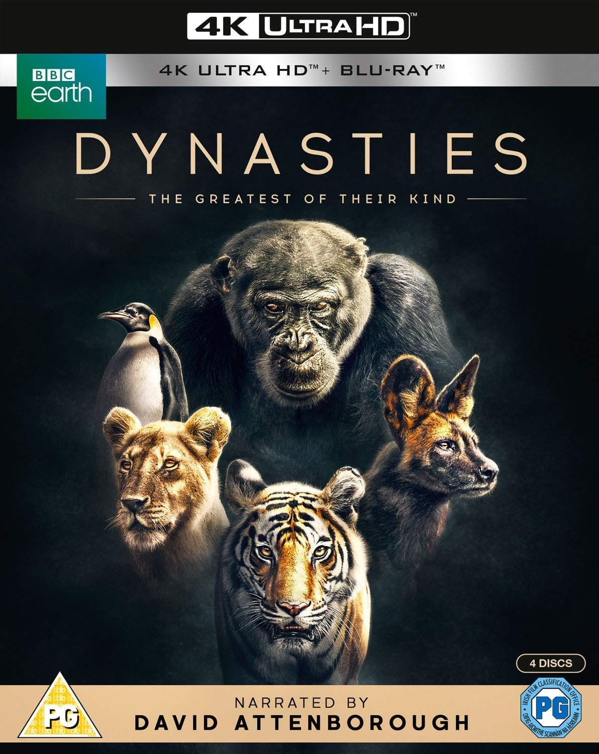 Dynasties [4k Ultra-HD] [Blu-ray] [2018]