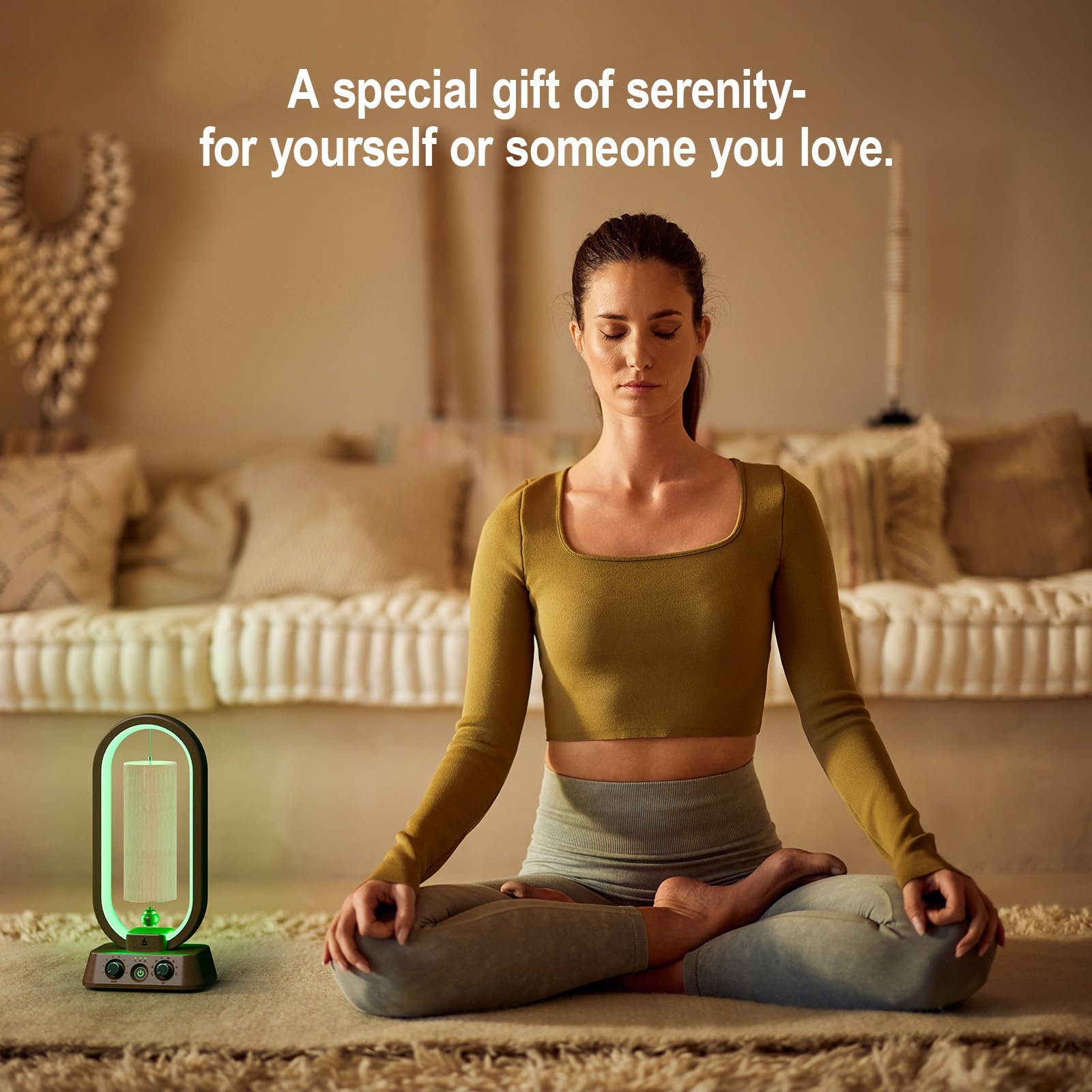 Sistema automatico di scacciapensieri in bambù, strumenti di guarigione del suono per rilassarsi, suono da bagno, campanello elettronico per interni, accessorio ideale per meditazione