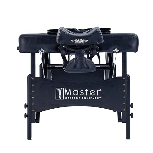 Miniatura 7 de Master Massage Monaco Airwave - Mesa de masaje portátil de 30 pulgadas con bolsas de aire, tracción lumbar 3D para uso profesional y doméstico, mesa