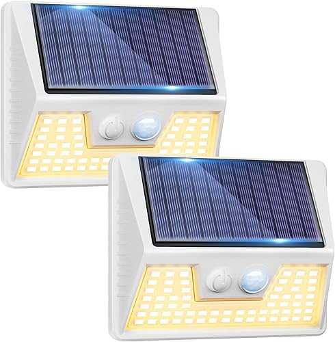 Miniatura 14 de Luces solares grandes para exteriores, 318 LED superbrillantes para cobertizo con 3 modos de iluminación, luz de barra solar impermeable IP65, ideal