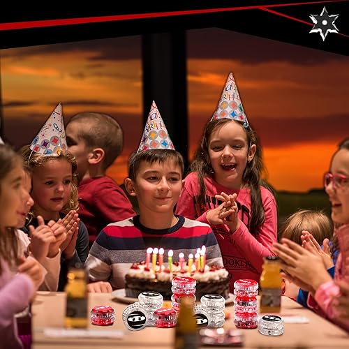 Miniatura 6 de 24 piezas Ninja Yo Yo Bulk Ninja Party Favores LED Yo Yo Bola Responsive para Principiantes de Halloween Bolsas de Regalos para Niños Regalos de
