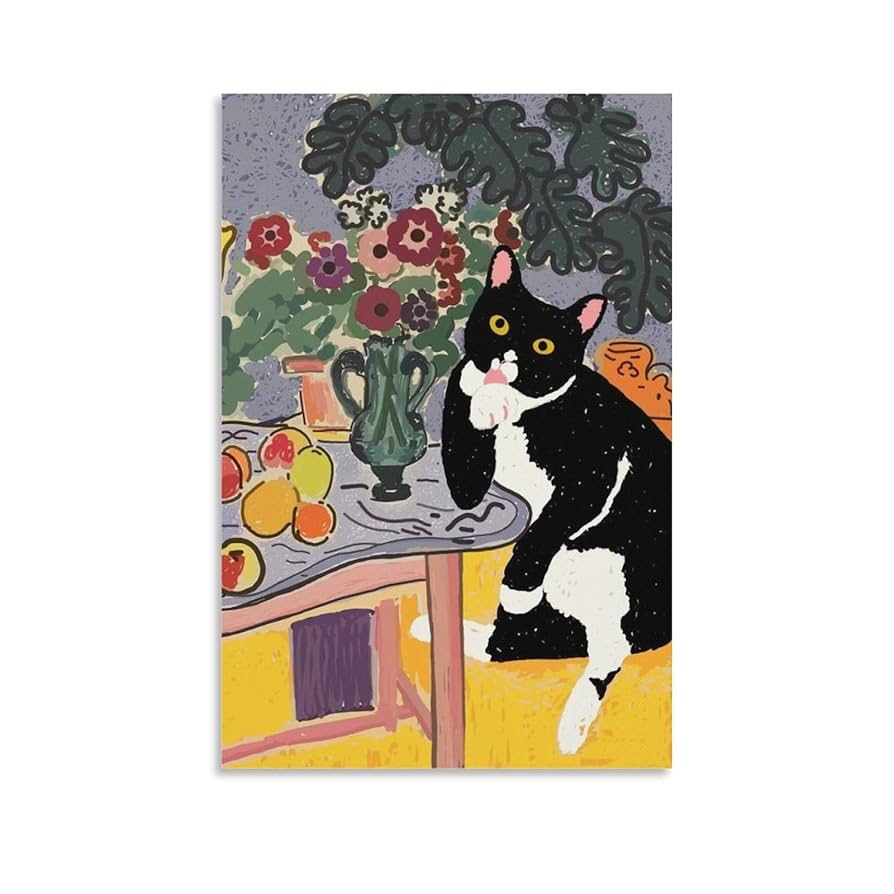 英国製【120㎝幅】大型 アンリ・マティス 絵画 アートパネル 複製画 アートパネル Henri Matisse アンリ・マティス Interior in