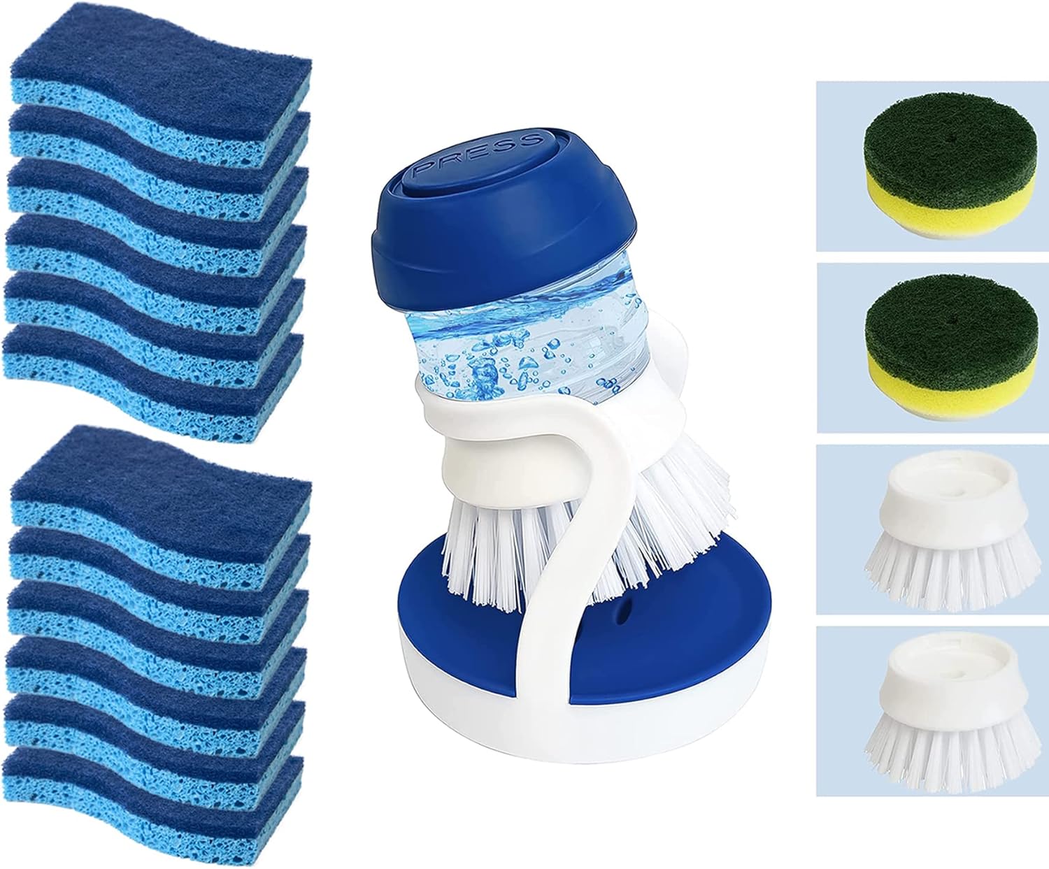 CELOX 12 Pack Dish Sponge for Kitchen and Dish Washing