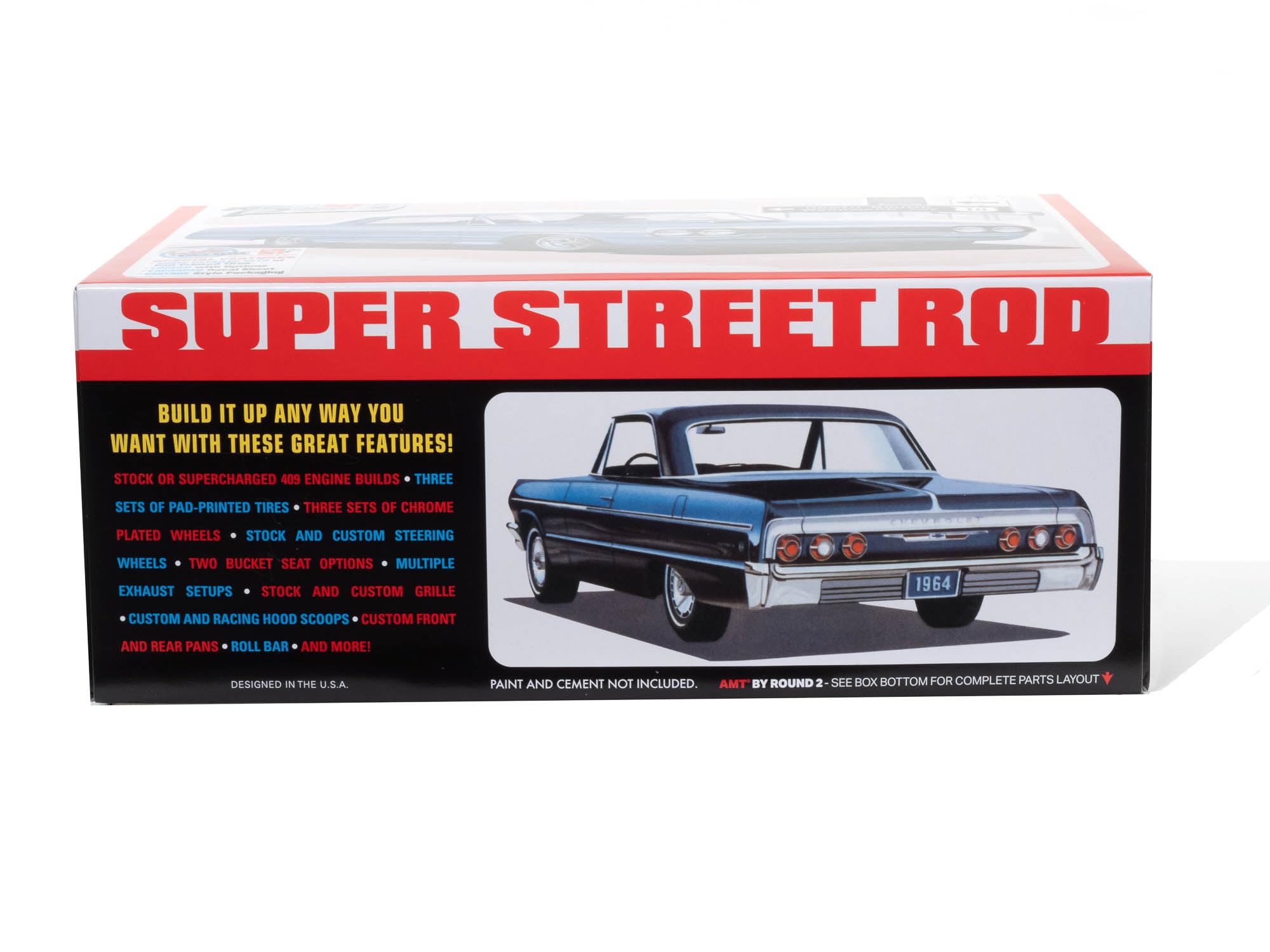 (未使用･未開封品)　プラッツ 1/25 1964 シェビー・インパラ 409 スーパー・シェイカー プラモデル AMT917 kmdlckf AMT 917 1/25 Scale '64 Chevy Impala 