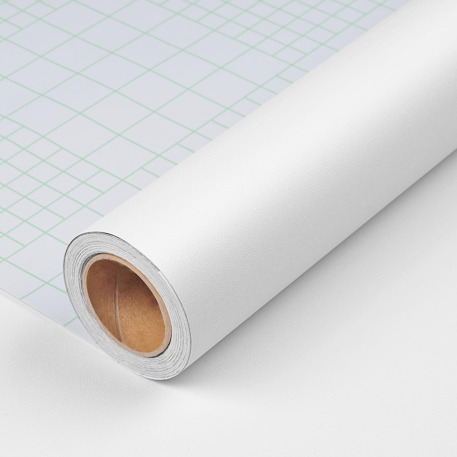 Papier peint blanc à décoller et à coller pour illuminer un studio urbain